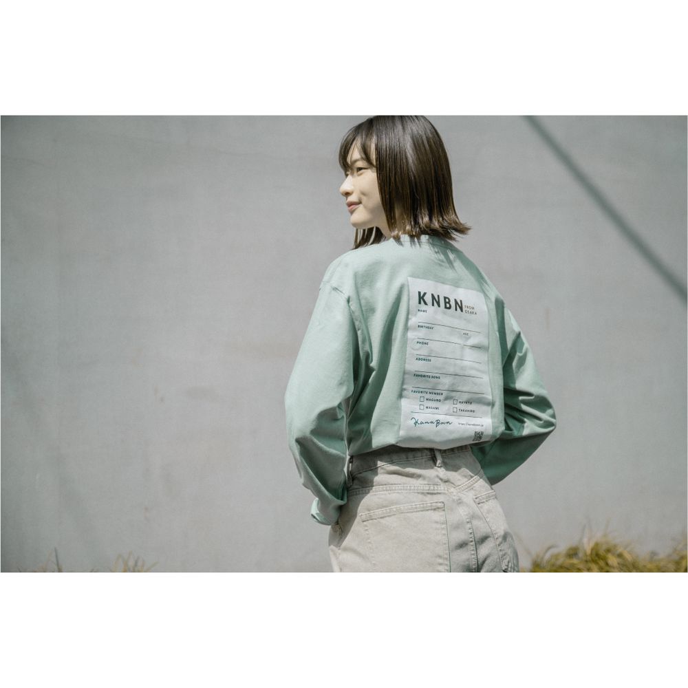 KNBN PROFILE TAG ロングスリーブTシャツ